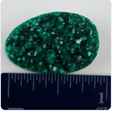 A cut and polished gemstone from Cindy’s collection